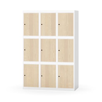 Skolskåp Novis plant tak 3:3 B120