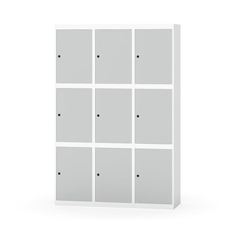 Skolskåp Novis plant tak 3:3 B120