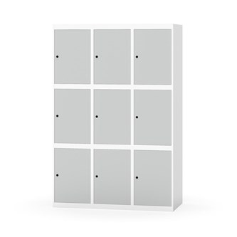 Skolskåp Novis plant tak 3:3 B120