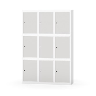 Skolskåp Novis plant tak 3:3 B120