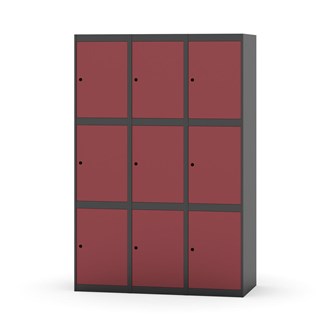 Skolskåp Novis plant tak 3:3 B120