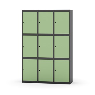 Skolskåp Novis plant tak 3:3 B120