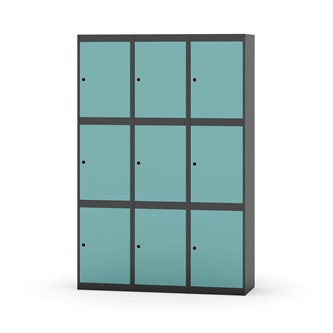 Skolskåp Novis plant tak 3:3 B120