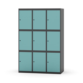 Skolskåp Novis plant tak 3:3 B120