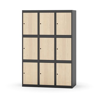 Skolskåp Novis plant tak 3:3 B120