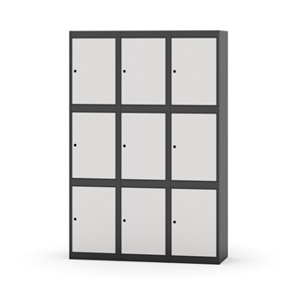 Skolskåp Novis plant tak 3:3 B120