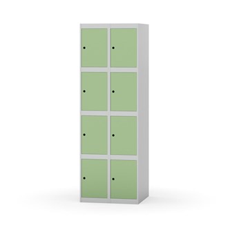 Skolskåp Novis plant tak 4:2 B60