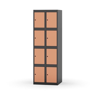 Skolskåp Novis plant tak 4:2 B60