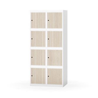 Skolskåp Novis plant tak 4:2 B80