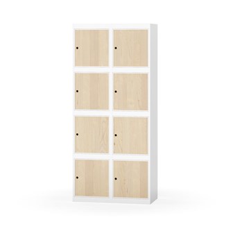 Skolskåp Novis plant tak 4:2 B80