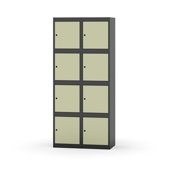 Skolskåp Novis plant tak 4:2 B80