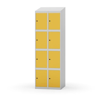 Skolskåp Novis sluttande tak 4:2 B60