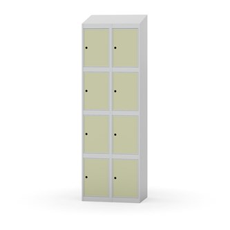 Skolskåp Novis sluttande tak 4:2 B60