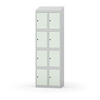 Skolskåp Novis sluttande tak 4:2 B60