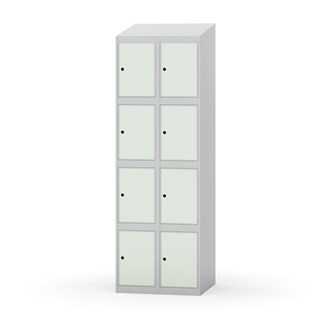 Skolskåp Novis sluttande tak 4:2 B60