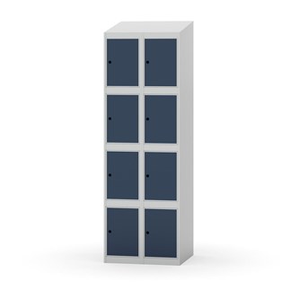 Skolskåp Novis sluttande tak 4:2 B60