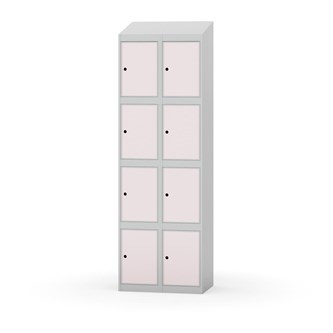 Skolskåp Novis sluttande tak 4:2 B60