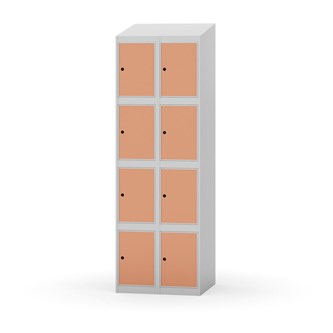 Skolskåp Novis sluttande tak 4:2 B60