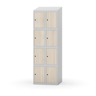 Skolskåp Novis sluttande tak 4:2 B60