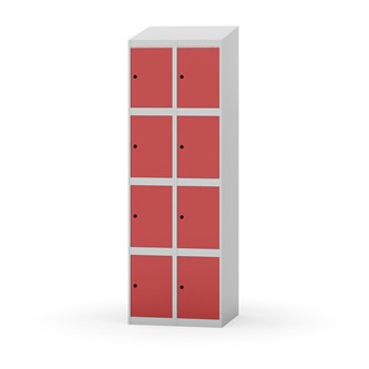 Skolskåp Novis sluttande tak 4:2 B60