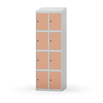 Skolskåp Novis sluttande tak 4:2 B60