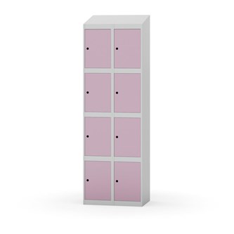 Skolskåp Novis sluttande tak 4:2 B60