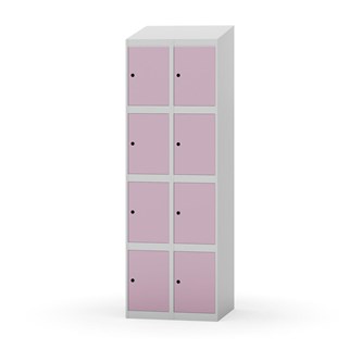 Skolskåp Novis sluttande tak 4:2 B60