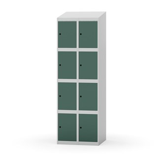 Skolskåp Novis sluttande tak 4:2 B60