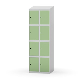 Skolskåp Novis sluttande tak 4:2 B60