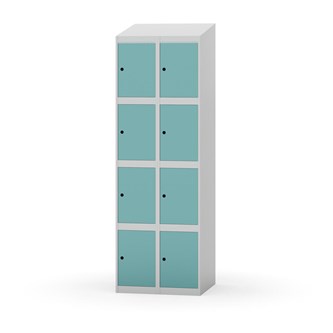 Skolskåp Novis sluttande tak 4:2 B60