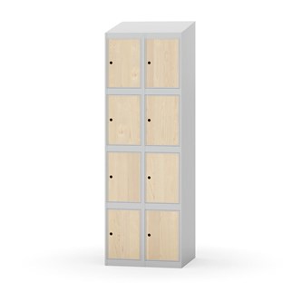 Skolskåp Novis sluttande tak 4:2 B60