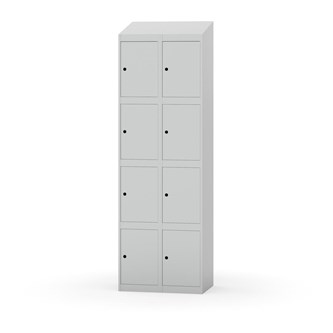 Skolskåp Novis sluttande tak 4:2 B60