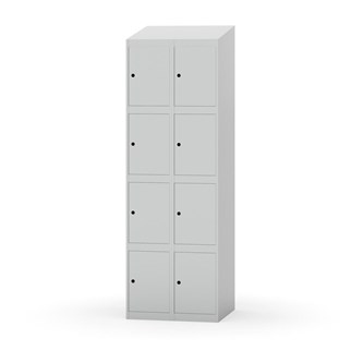 Skolskåp Novis sluttande tak 4:2 B60