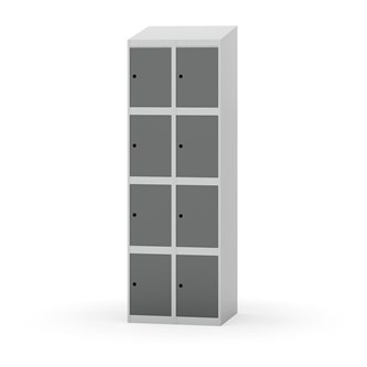 Skolskåp Novis sluttande tak 4:2 B60