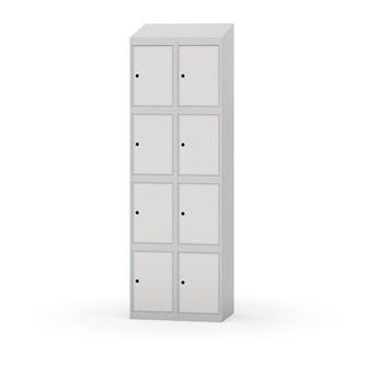 Skolskåp Novis sluttande tak 4:2 B60