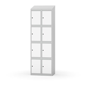 Skolskåp Novis sluttande tak 4:2 B60