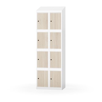 Skolskåp Novis sluttande tak 4:2 B60