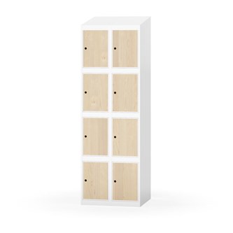 Skolskåp Novis sluttande tak 4:2 B60