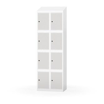 Skolskåp Novis sluttande tak 4:2 B60