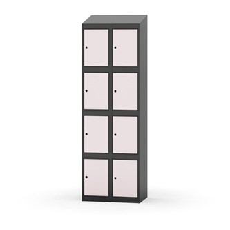 Skolskåp Novis sluttande tak 4:2 B60