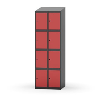 Skolskåp Novis sluttande tak 4:2 B60