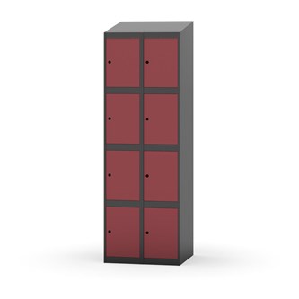 Skolskåp Novis sluttande tak 4:2 B60