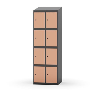 Skolskåp Novis sluttande tak 4:2 B60