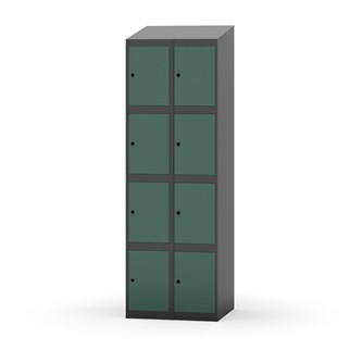 Skolskåp Novis sluttande tak 4:2 B60