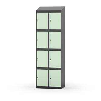 Skolskåp Novis sluttande tak 4:2 B60