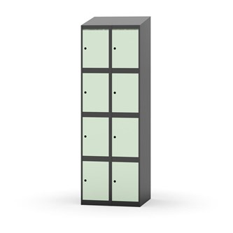 Skolskåp Novis sluttande tak 4:2 B60