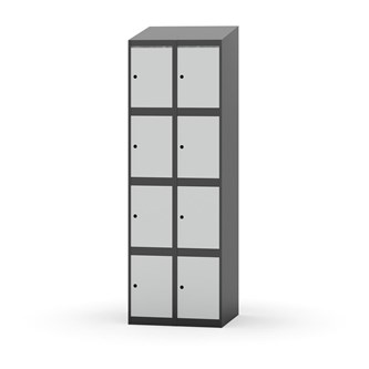 Skolskåp Novis sluttande tak 4:2 B60