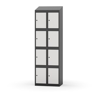 Skolskåp Novis sluttande tak 4:2 B60