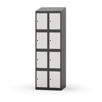 Skolskåp Novis sluttande tak 4:2 B60