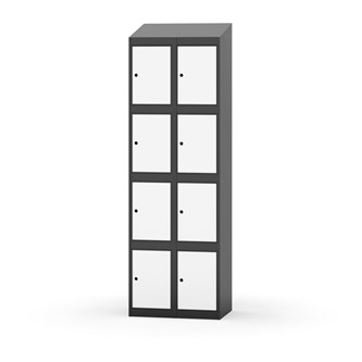 Skolskåp Novis sluttande tak 4:2 B60